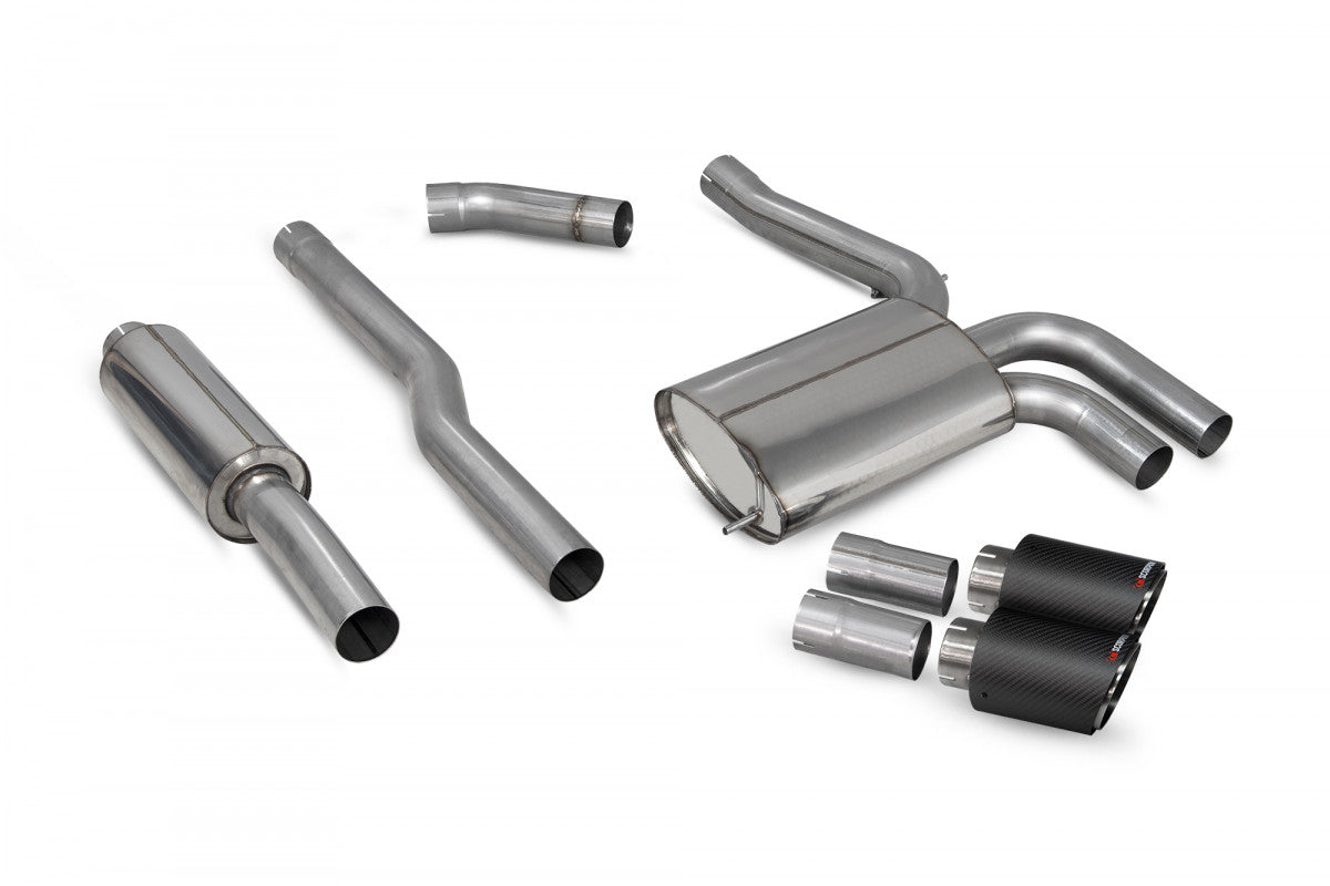 Scorpion Exhausts Cat-Back - Mini Cooper S F55 (UK and EU Only) Non-GPF Model 2014-2018
