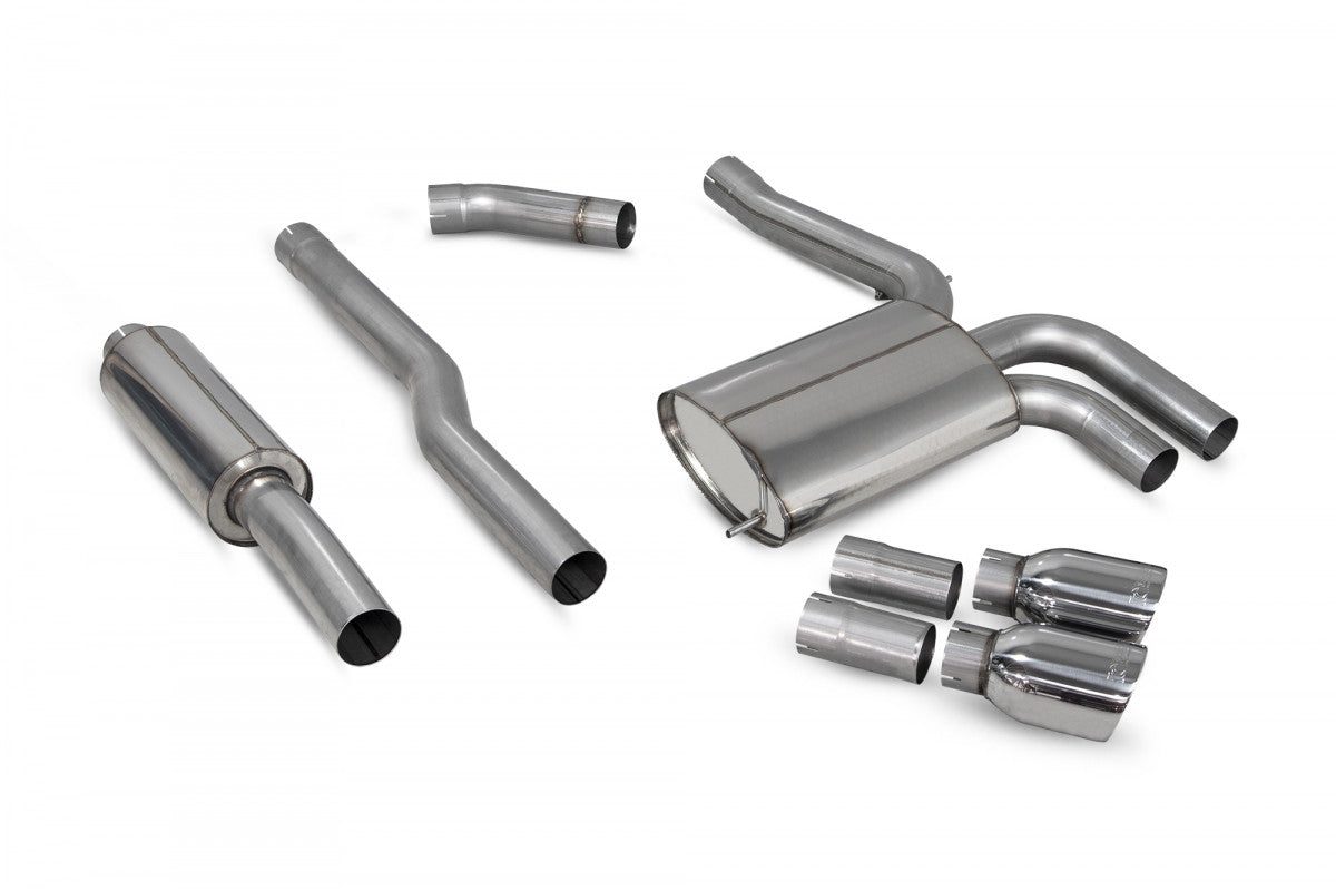 Scorpion Exhausts Cat-Back - Mini Cooper S F55 (UK and EU Only) Non-GPF Model 2014-2018