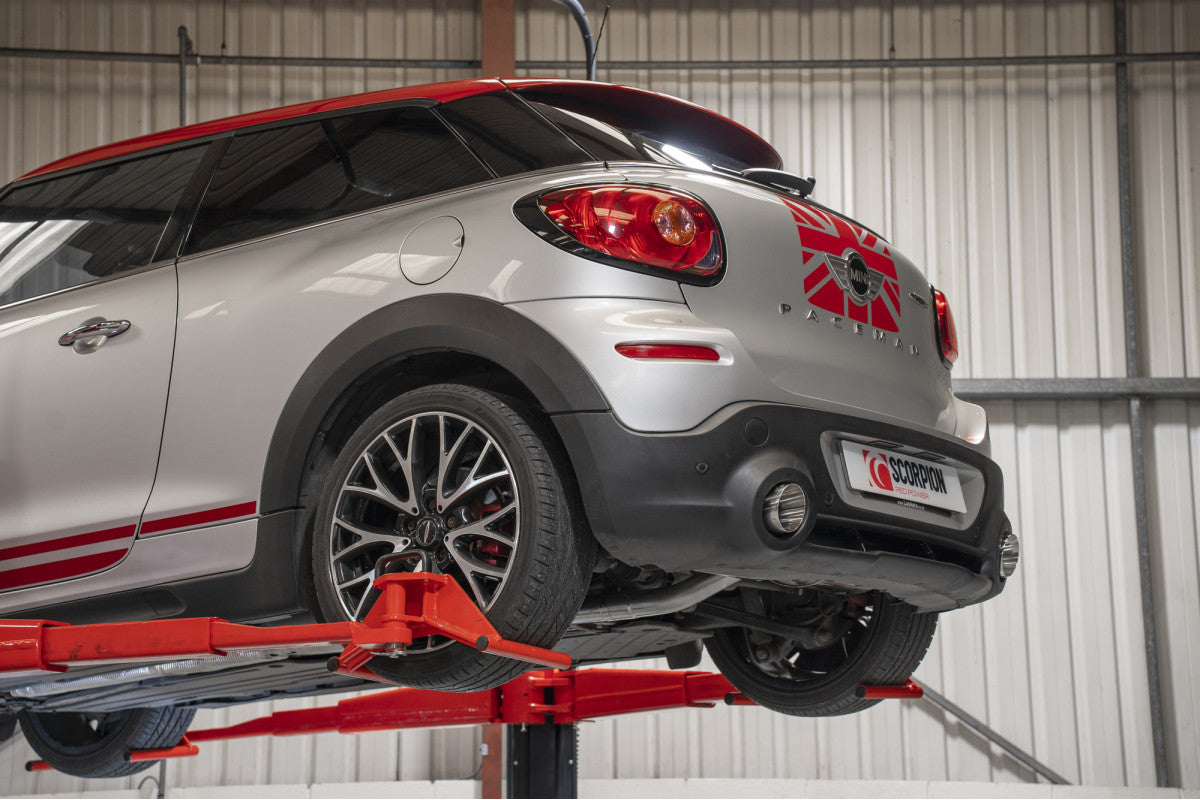 Scorpion Exhausts Cat-Back - Mini Paceman R61 Cooper S Inc JCW 2010-2016
