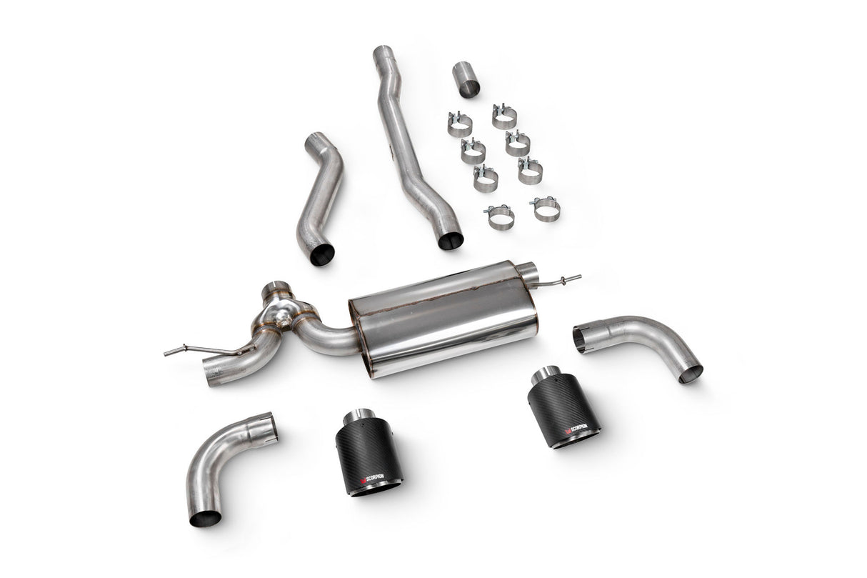 Scorpion GPF-Back Exhaust - Mini Clubman F54 Cooper S 19-On Excludes JCW and ALL4 models (2019–2024)