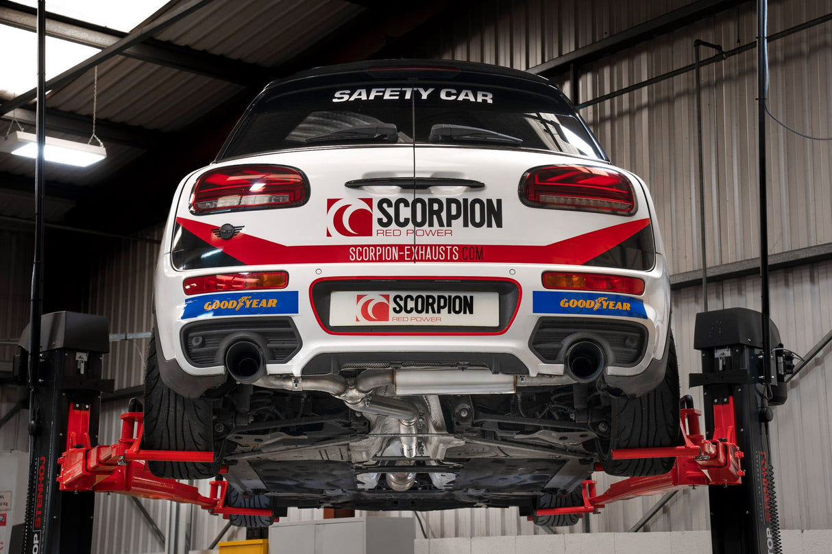 Scorpion GPF-Back Exhaust - Mini Clubman F54 Cooper S 19-On Excludes JCW and ALL4 models (2019–2024)