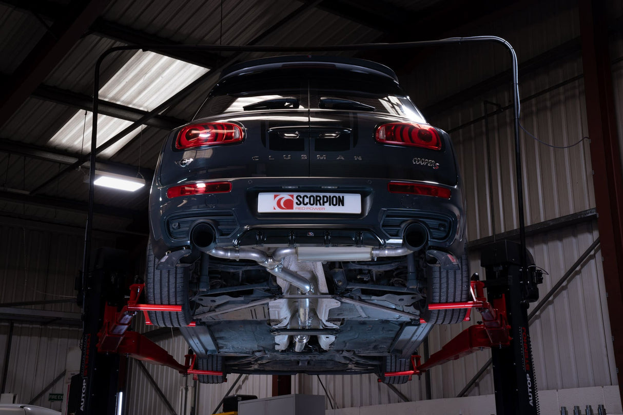 Scorpion Cat-Back Exhaust - Mini Clubman F54 Cooper S 15-18 Non GPF Models (2015–2018)