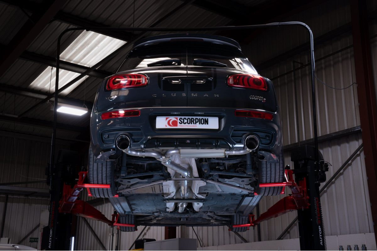 Scorpion Exhausts Cat-Back - Mini Clubman F54 Cooper S 15-18 Non-GPF Model (excl. JCW & All4) 2015-2018