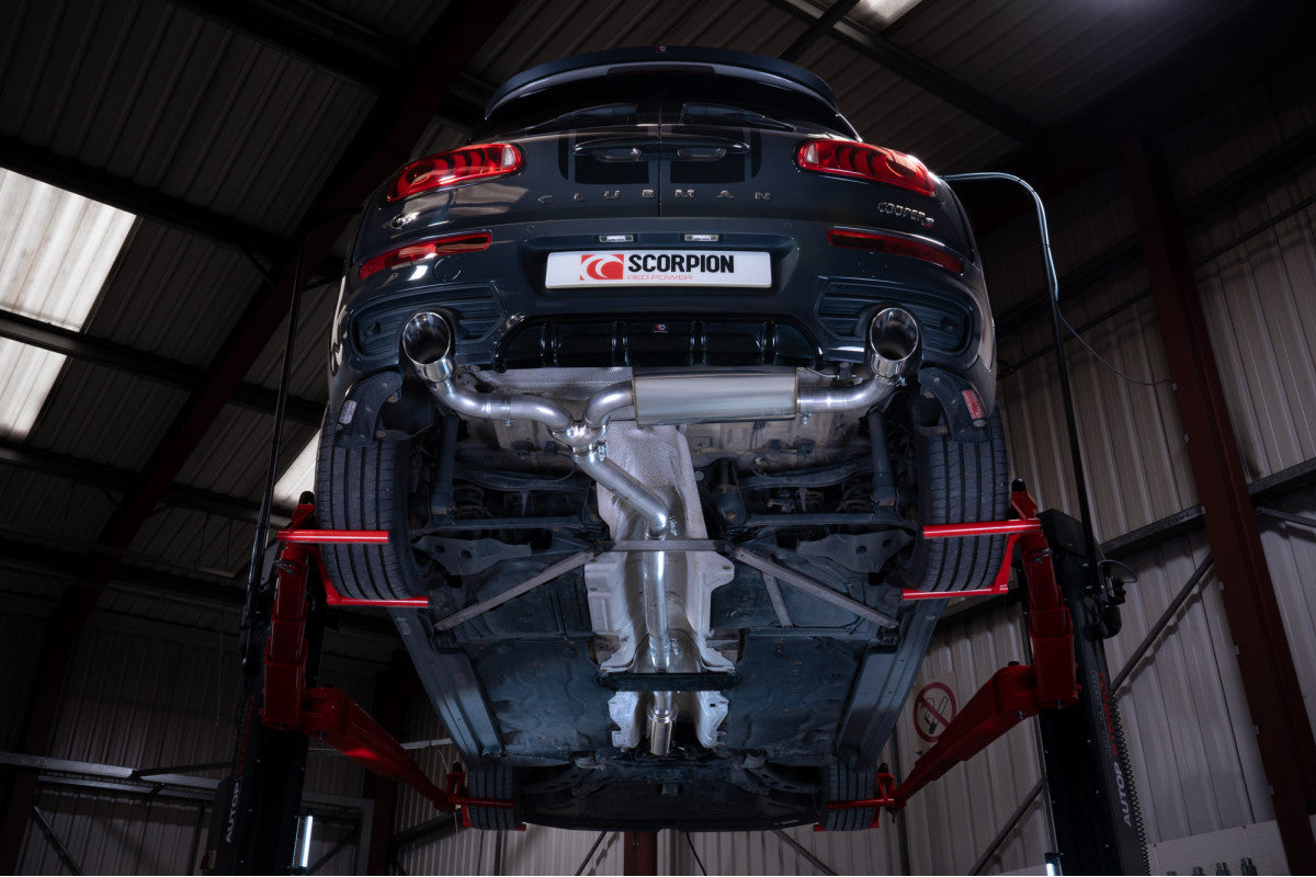Scorpion Exhausts Cat-Back - Mini Clubman F54 Cooper S 15-18 Non-GPF Model (excl. JCW & All4) 2015-2018