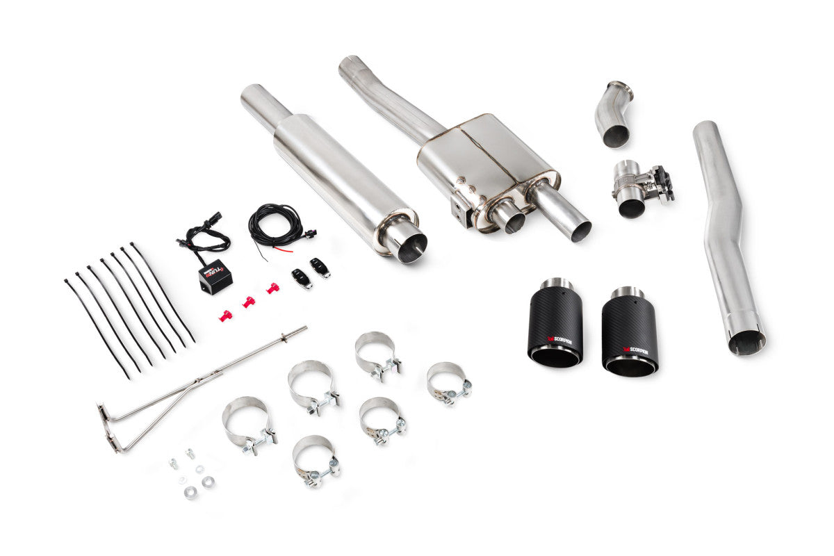 Scorpion Exhausts TunR Cat-Back - Mini Cooper S F56 (Inc JCW) Challenge & TunR ROW Model 2014-2024