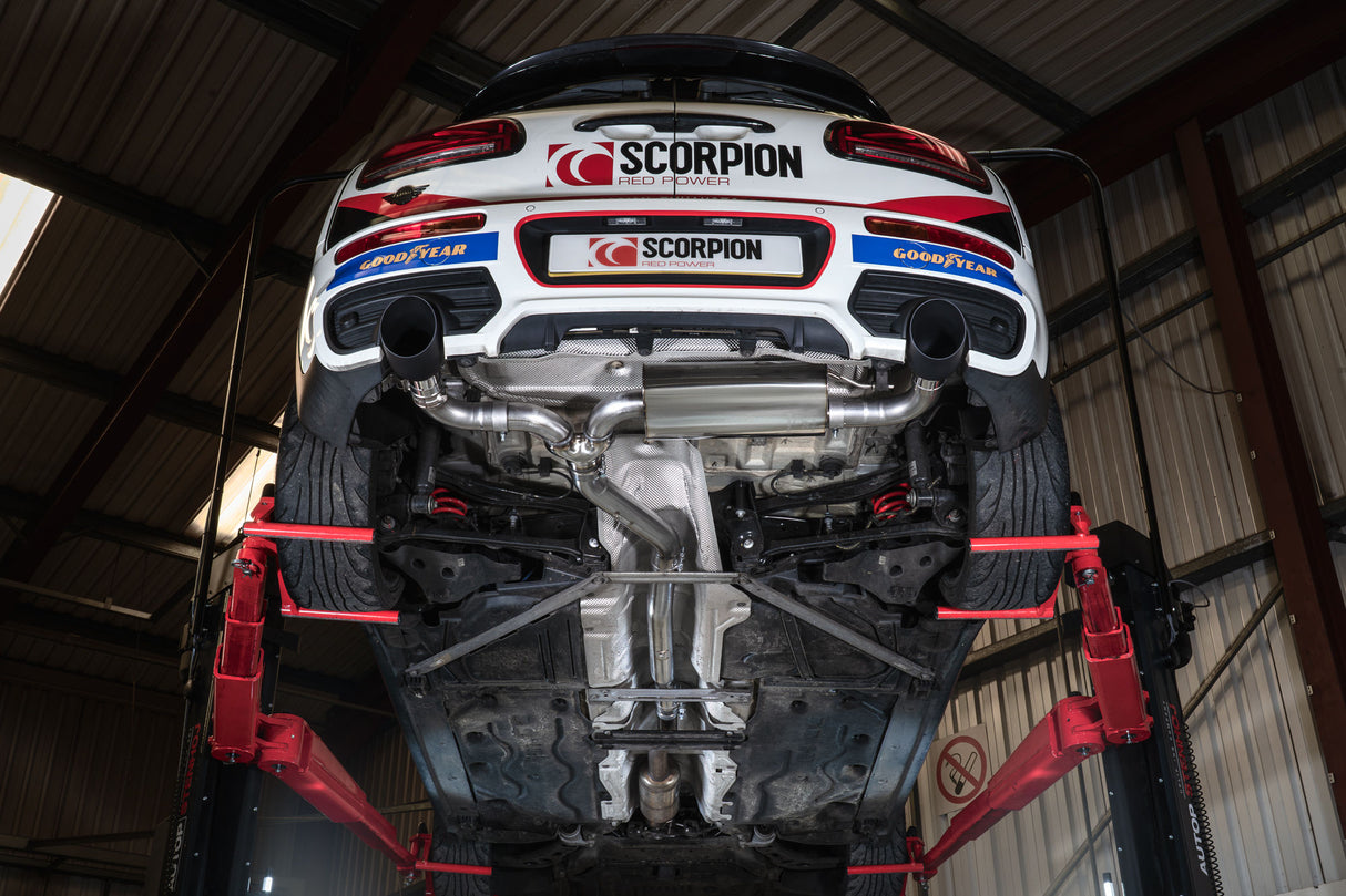 Scorpion GPF-Back Exhaust - Mini Clubman F54 Cooper S 19-On Excludes JCW and ALL4 models (2019–2024)
