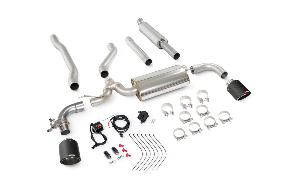 Scorpion Exhausts TunR Cat-Back - Mini Clubman F54 Cooper S 15-18 Non-GPF Model (excl. JCW & All4) 2015-2018