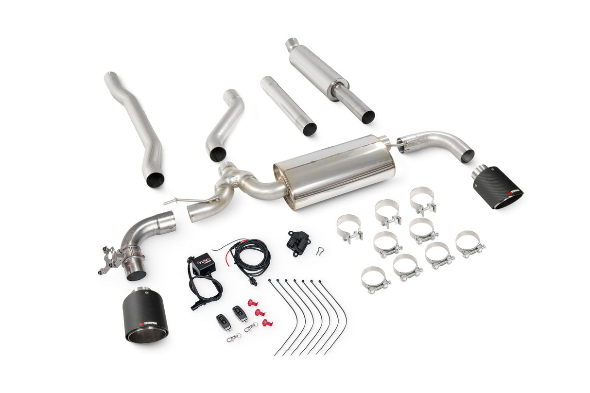 Scorpion Cat-Back Exhaust - Mini Clubman F54 Cooper S 15-18 Non GPF Models (2015–2018)