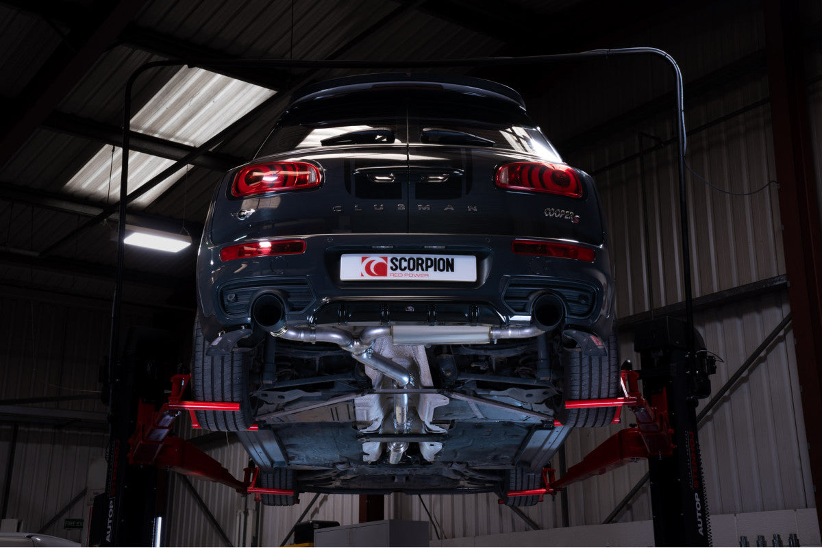 Scorpion Exhausts TunR Cat-Back - Mini Clubman F54 Cooper S 15-18 Non-GPF Model (excl. JCW & All4) 2015-2018