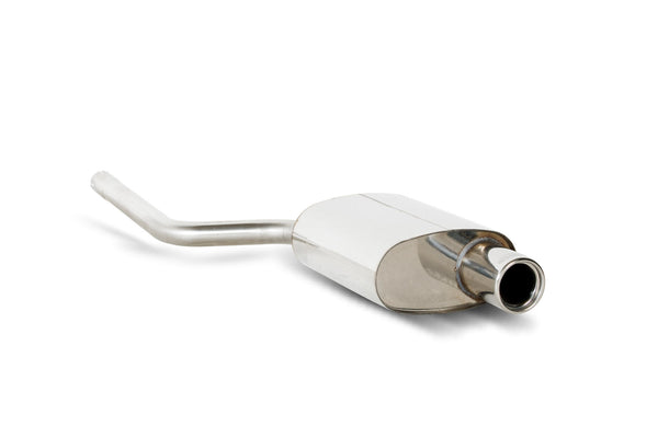 Scorpion 2" Rear Silencer Only / Imola Tips - Mini One/Cooper R50 (2001–2006)