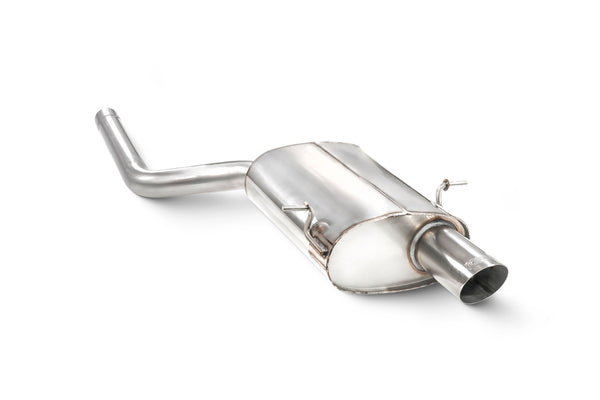 Scorpion 2.5" Rear Silencer Only / Daytona Tips - Mini One/Cooper R56 1.4 & 1.6 (2007–2014)