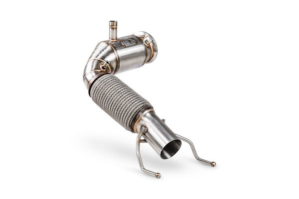 Scorpion 3.5" De-Cat Downpipe - Mini Clubman F54 GPF Model Cooper S/BMW 128 Ti GPF MODEL (2019–2024)
