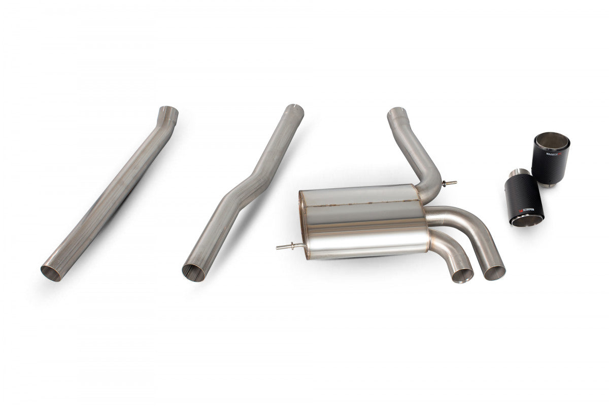 Scorpion Exhausts Cat-Back - Mini Cooper S F56 (Inc JCW) (UK and EU Only) Non-GPF Model 2014-2018