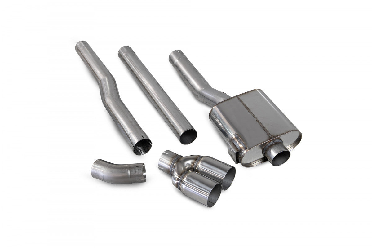 Scorpion Exhausts Cat-Back - Mini Cooper S F56 (Inc JCW) Challenge & TunR (UK and EU Only) Non-GPF Model 2014-2018