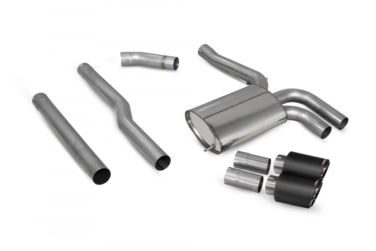 Scorpion Exhausts Cat-Back - Mini Cooper S F55 (UK and EU Only) Non-GPF Model 2014-2018