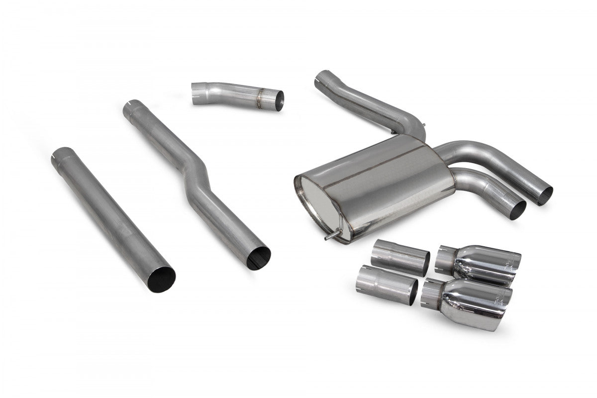 Scorpion Exhausts Cat-Back - Mini Cooper S F55 (UK and EU Only) Non-GPF Model 2014-2018