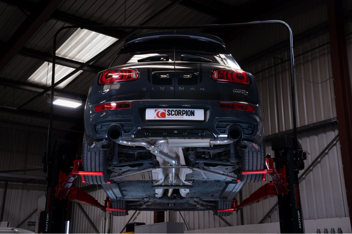 Scorpion Exhausts Cat-Back - Mini Clubman F54 Cooper S 15-18 Non-GPF Model (excl. JCW & All4) 2015-2018