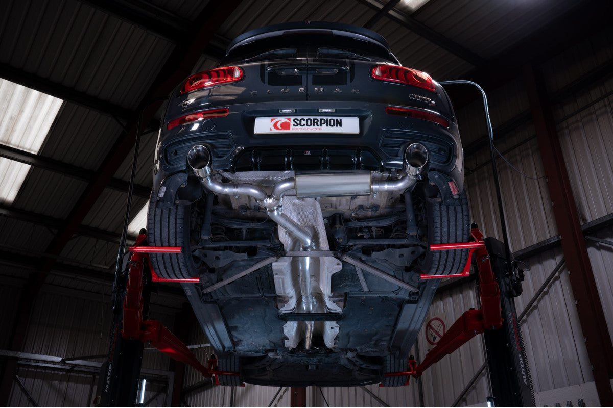 Scorpion Exhausts Cat-Back - Mini Clubman F54 Cooper S 15-18 Non-GPF Model (excl. JCW & All4) 2015-2018