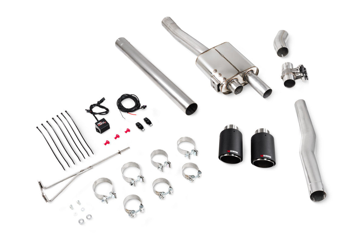 Scorpion Exhausts TunR Cat-Back - Mini Cooper S F56 (Inc JCW) Challenge & TunR (UK and EU Only) Non-GPF Model 2014-2018