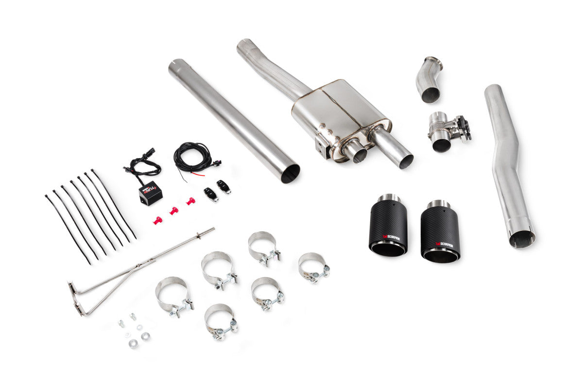 Scorpion Exhausts TunR Cat-Back - Mini Cooper S F56 (Inc JCW) Challenge & TunR ROW Model 2014-2024