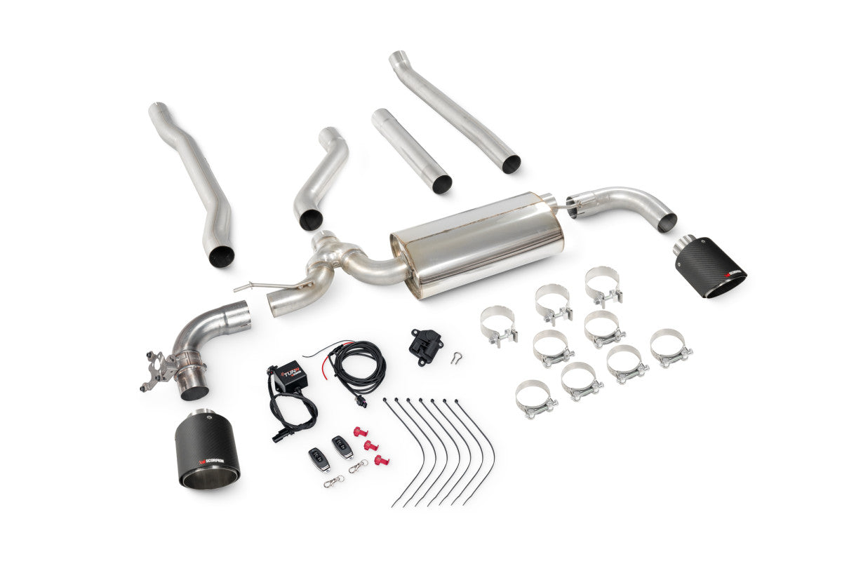 Scorpion Exhausts TunR Cat-Back - Mini Clubman F54 Cooper S 15-18 Non-GPF Model (excl. JCW & All4) 2015-2018