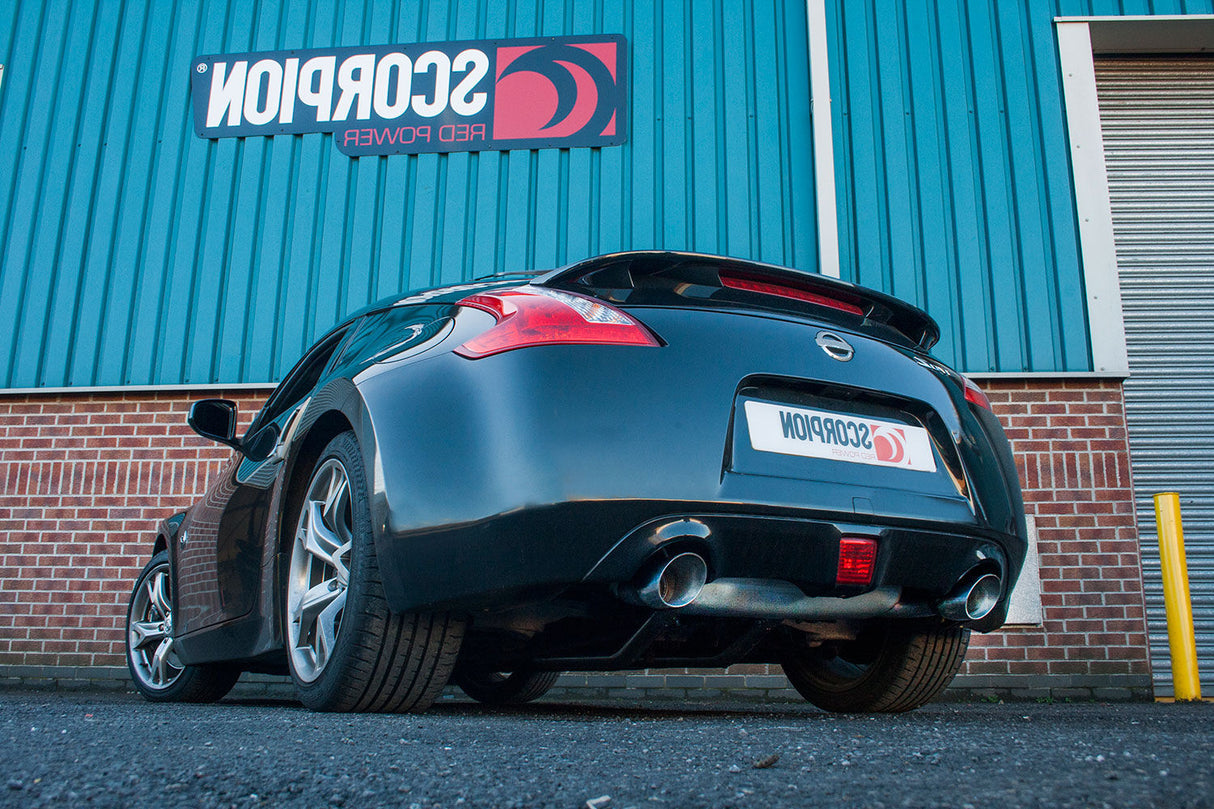 Scorpion Half System Exhaust - Nissan 370Z Non GPF Model Only (2009–2020)