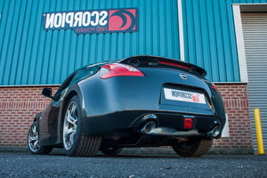 Scorpion Half System Exhaust - Nissan 370Z Non GPF Model Only (2009–2020)