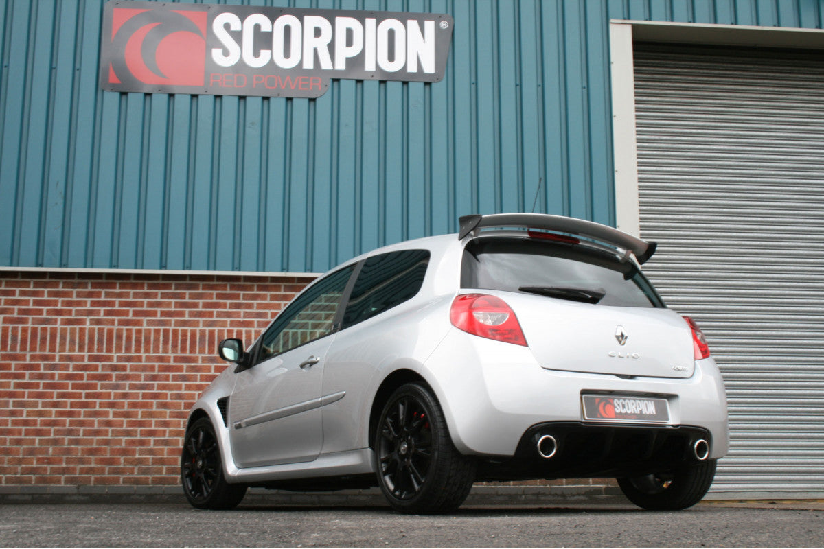 Scorpion Exhausts Cat-Back - Renault MK3 Clio 200 2009-2012