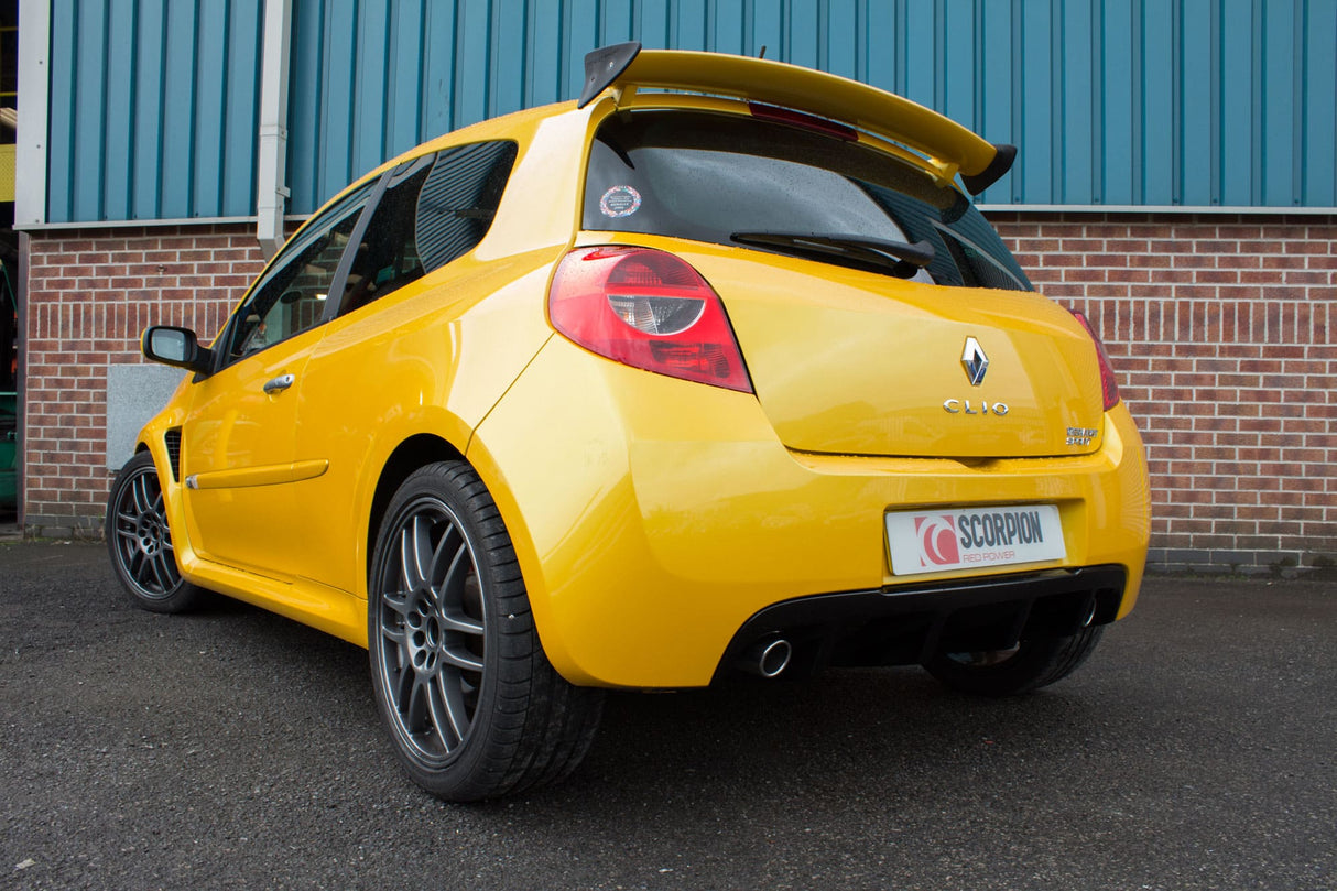 Scorpion Cat-Back Exhaust - Renault Clio MK3 197 Sport 2.0 16v (2006–2009)