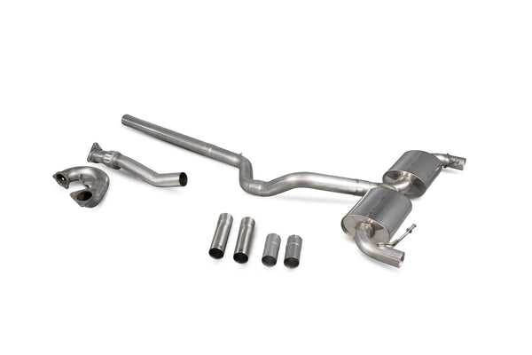 Scorpion Turbo-Back Exhaust - Renault Clio MK3 2.0 RS 200/MK3 197 Sport 2.0 16v (Megane Engine Swap) (2006–2012)