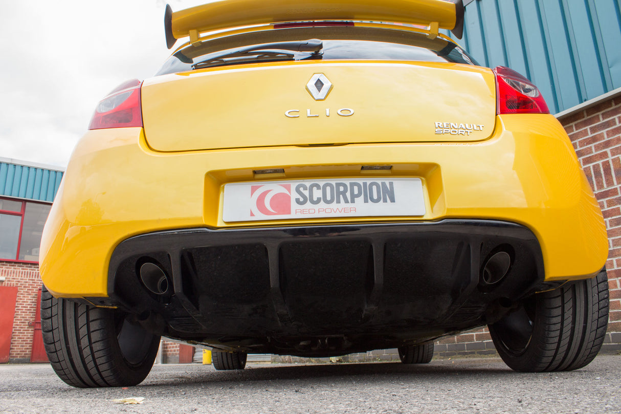 Scorpion Cat-Back Exhaust - Renault Clio MK3 197 Sport 2.0 16v (2006–2009)