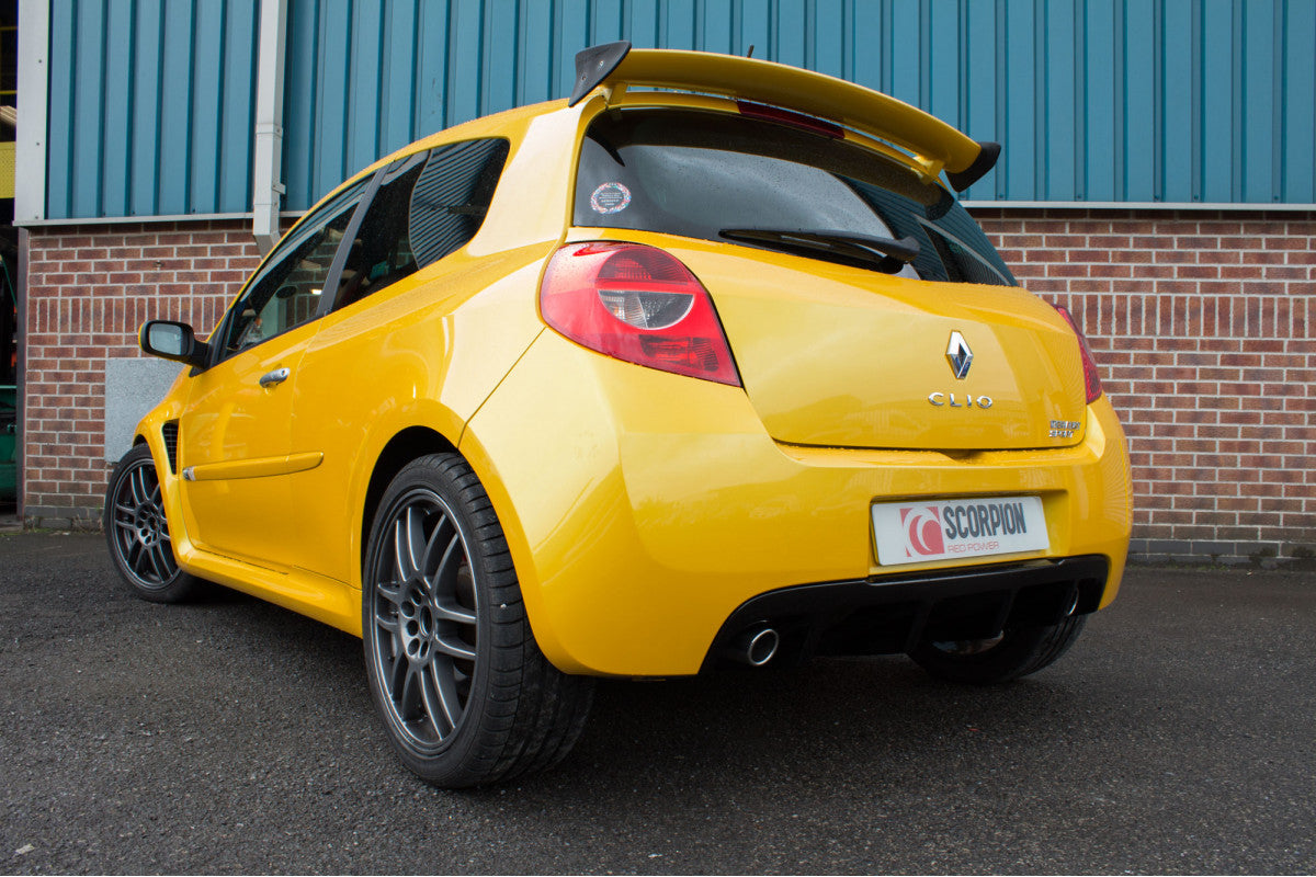 Scorpion Exhausts Cat-Back - Renault MK3 Clio 197 2006-2009