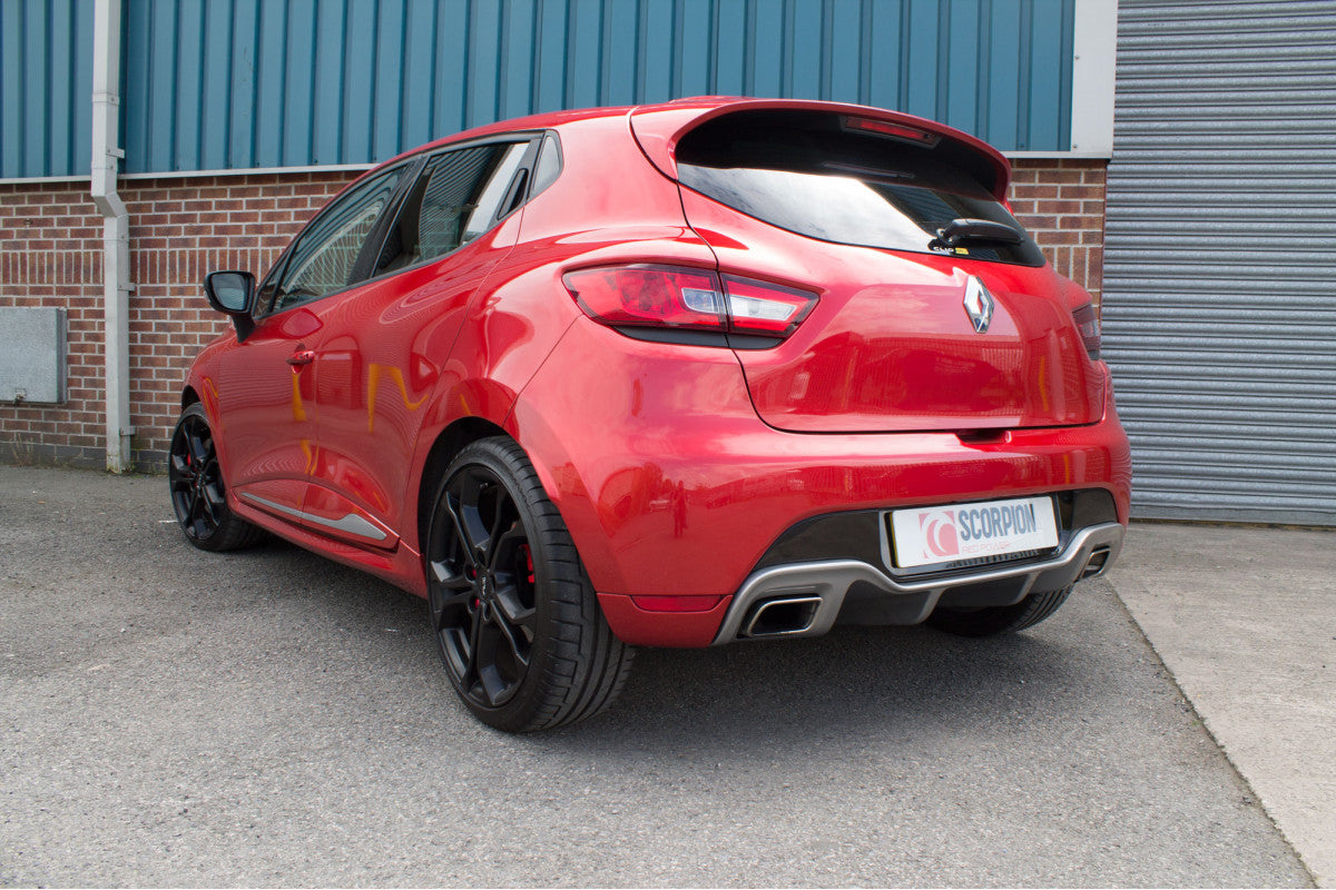 Scorpion Exhausts Cat-Back - Renault MK4 Clio 200 EDC 13-15 2013-2015
