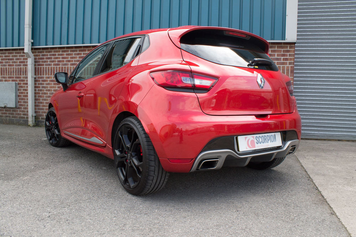 Scorpion Cat-Back Exhaust - Renault Clio MK4 RS 200 EDC (2013–2015)
