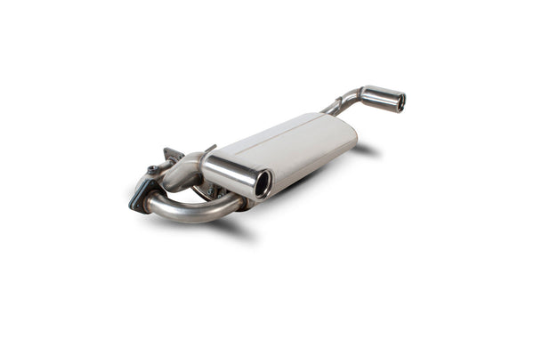 Scorpion 2" Rear Silencer / Imola (Twin) Tips - Rover MGF MGF (1995–2002)