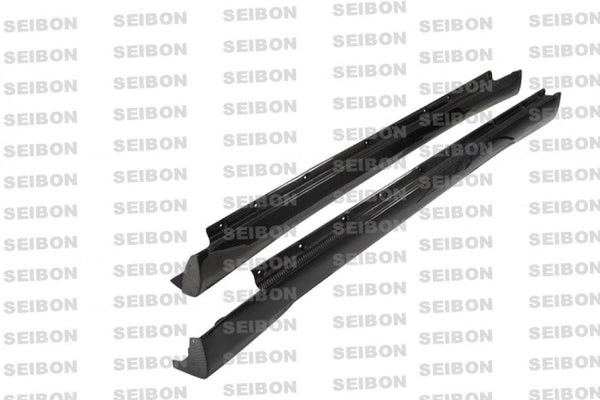 SEIBON TW-STYLE CARBON FIBRE SIDE SKIRTS - 2003-2007 INFINITI G35 SALOON