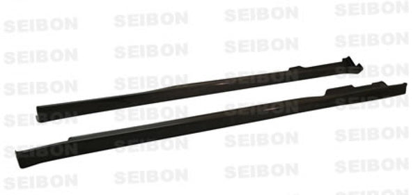 SEIBON TR-STYLE CARBON FIBRE SIDE SKIRTS - 1996-2000 HONDA CIVIC 2DR-HB