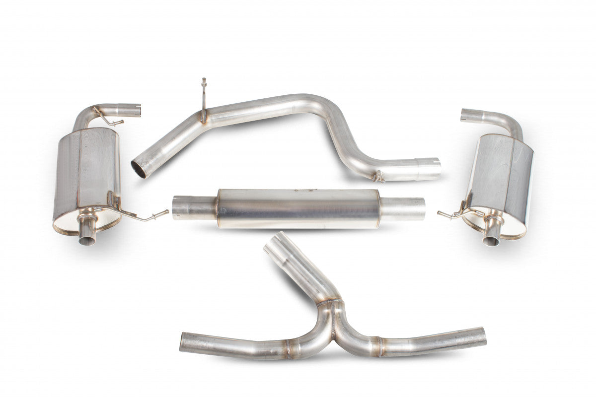 Scorpion Exhausts Cat-Back - Skoda Octavia vRS 2.0 Tsi 2013-2018