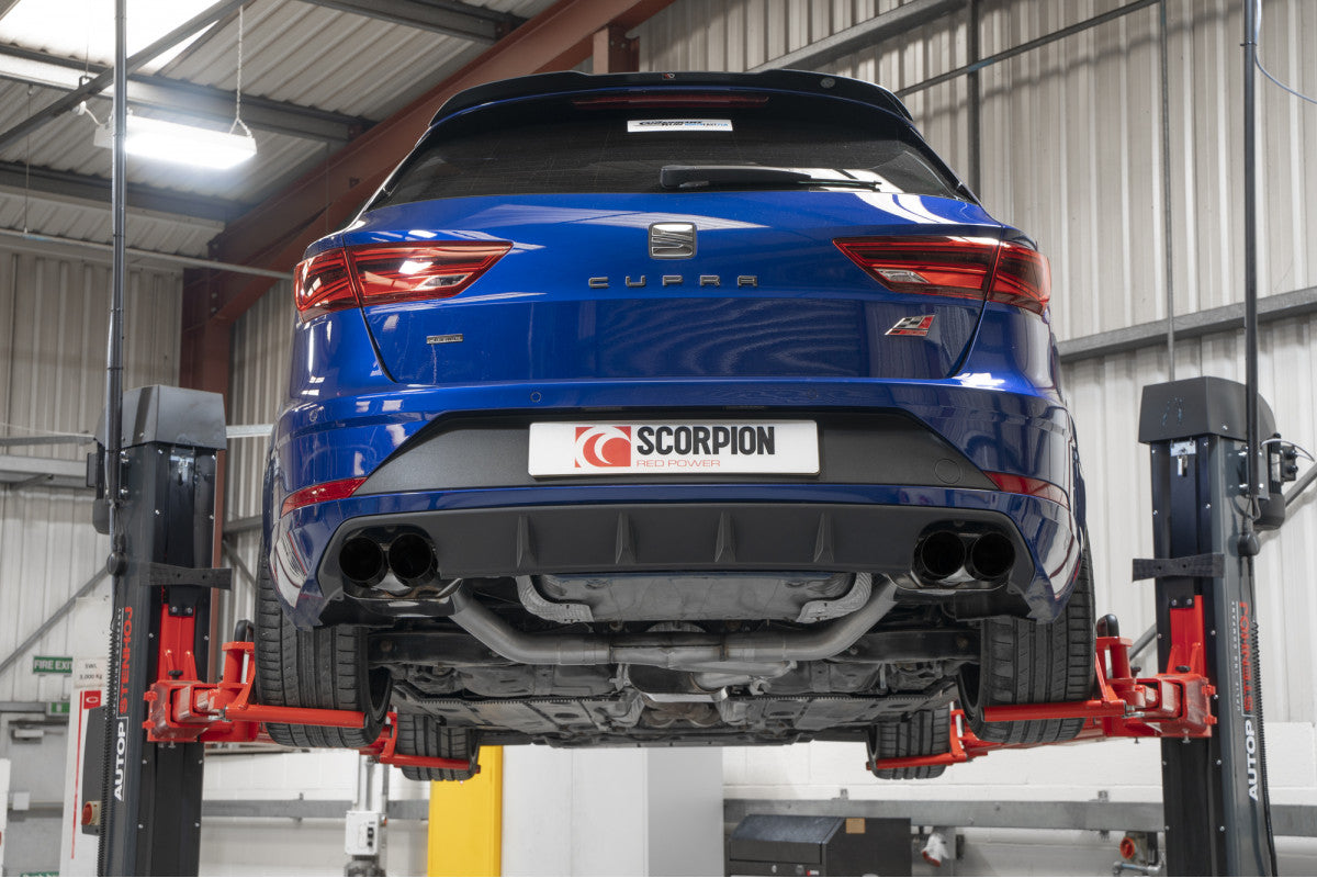 Scorpion Exhausts GPF-Back - Seat Leon Cupra ST 300 4Drive (GPF Model) 2018-2022
