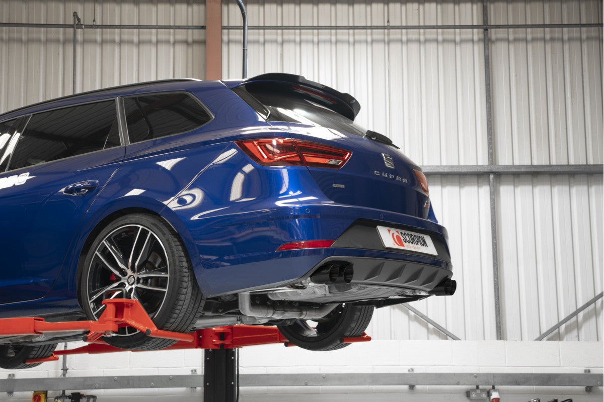 Scorpion Exhausts GPF-Back - Seat Leon Cupra ST 300 4Drive (GPF Model) 2018-2022