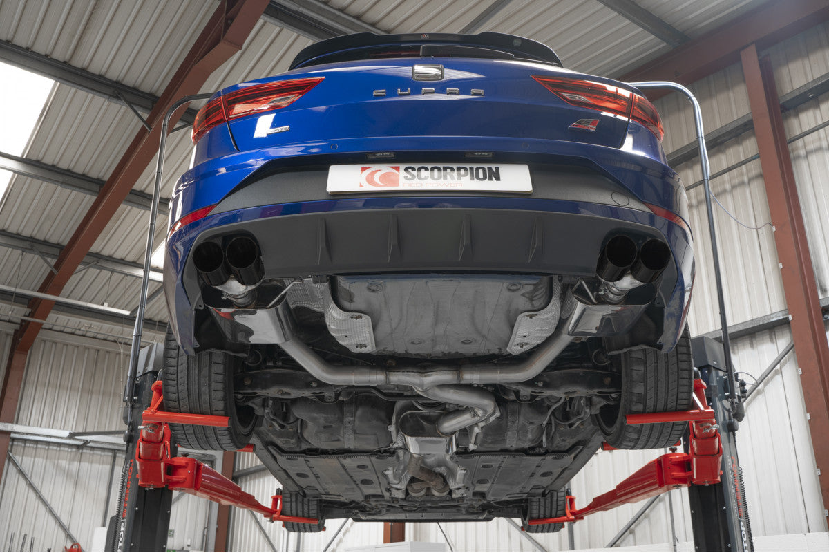 Scorpion Exhausts GPF-Back - Seat Leon Cupra ST 300 4Drive (GPF Model) 2018-2022