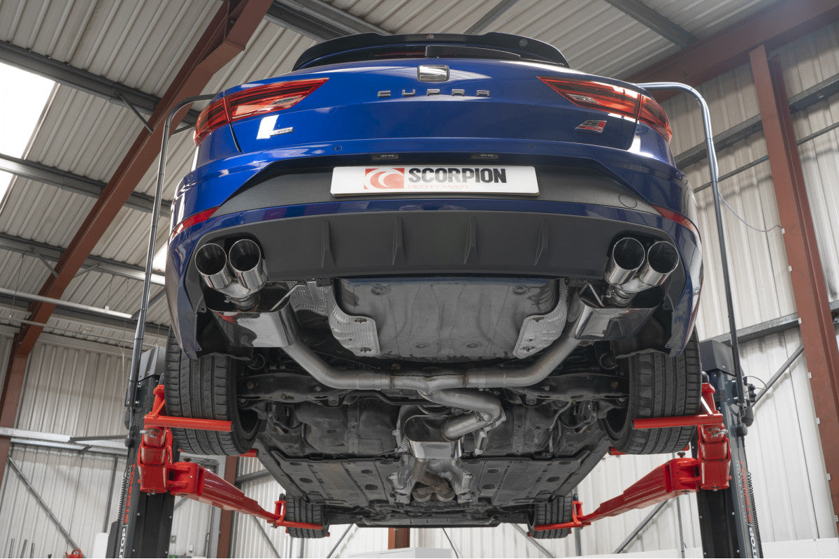 Scorpion Exhausts GPF-Back - Seat Leon Cupra ST 300 4Drive (GPF Model) 2018-2022