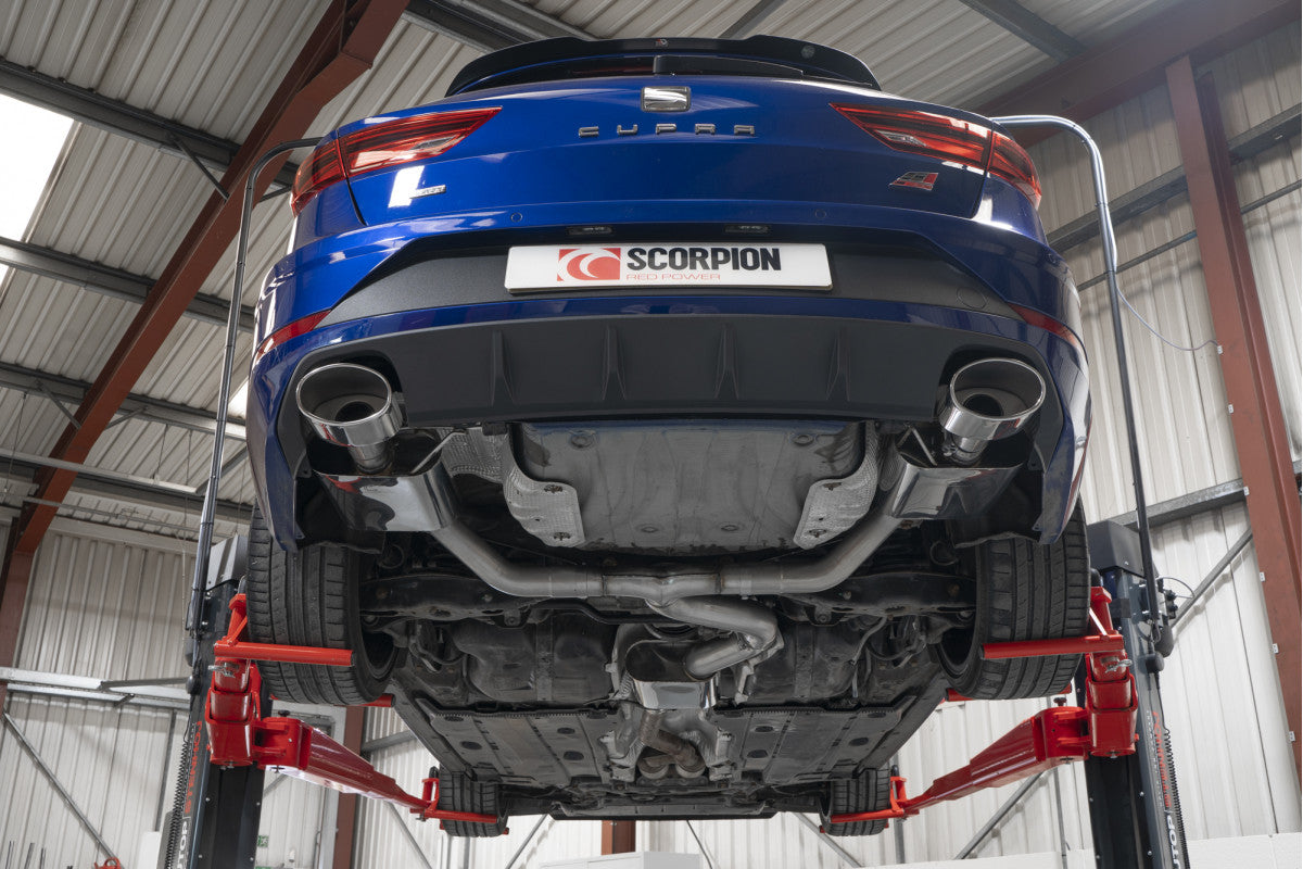 Scorpion Exhausts GPF-Back - Seat Leon Cupra ST 300 4Drive (GPF Model) 2018-2022