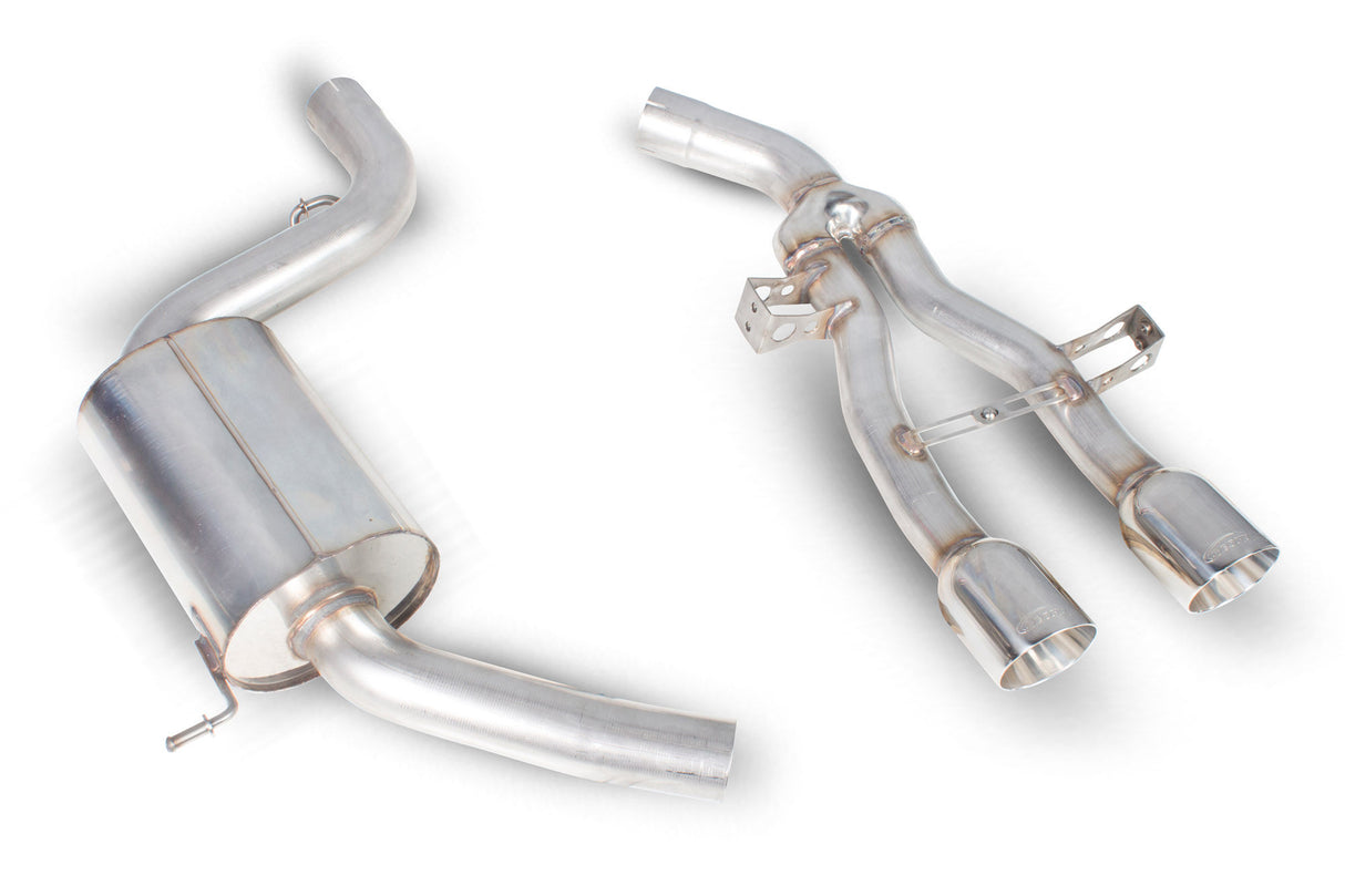 Scorpion Cat-Back Exhaust - Seat Leon Cupra R 2.0 Tsi 265 PS (2010–2012)