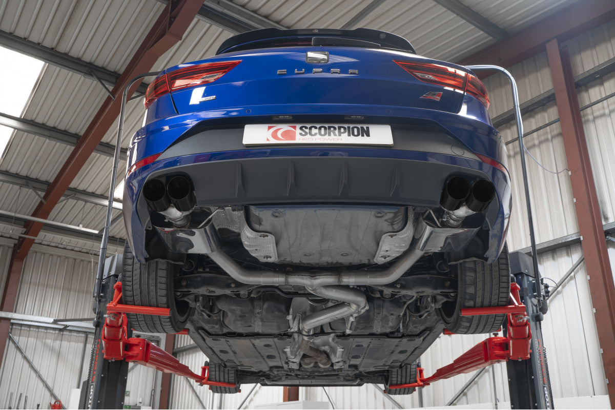 Scorpion Exhausts GPF-Back - Seat Leon Cupra ST 300 4Drive (GPF Model) 2018-2022