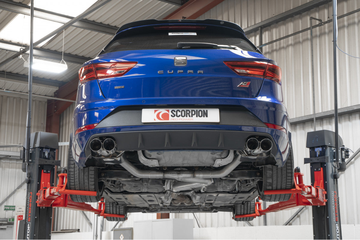 Scorpion Exhausts GPF-Back - Seat Leon Cupra ST 300 4Drive (GPF Model) 2018-2022