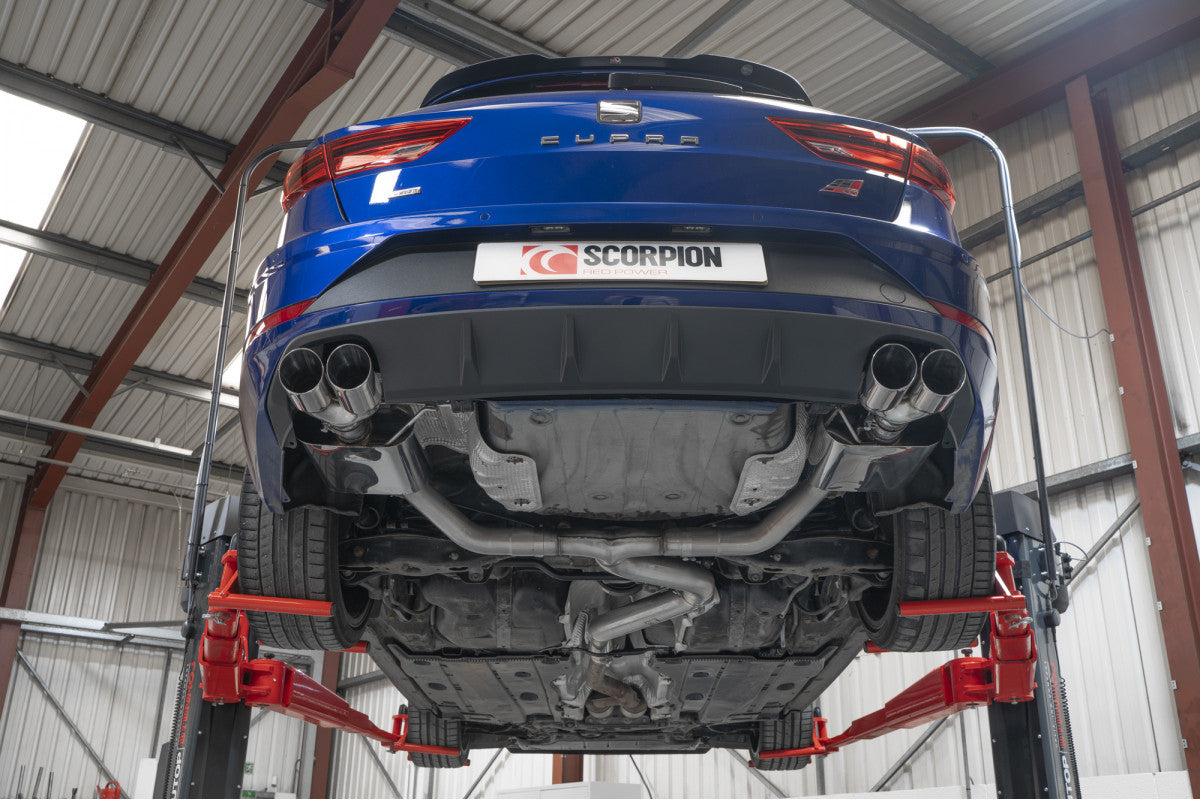Scorpion Exhausts GPF-Back - Seat Leon Cupra ST 300 4Drive (GPF Model) 2018-2022