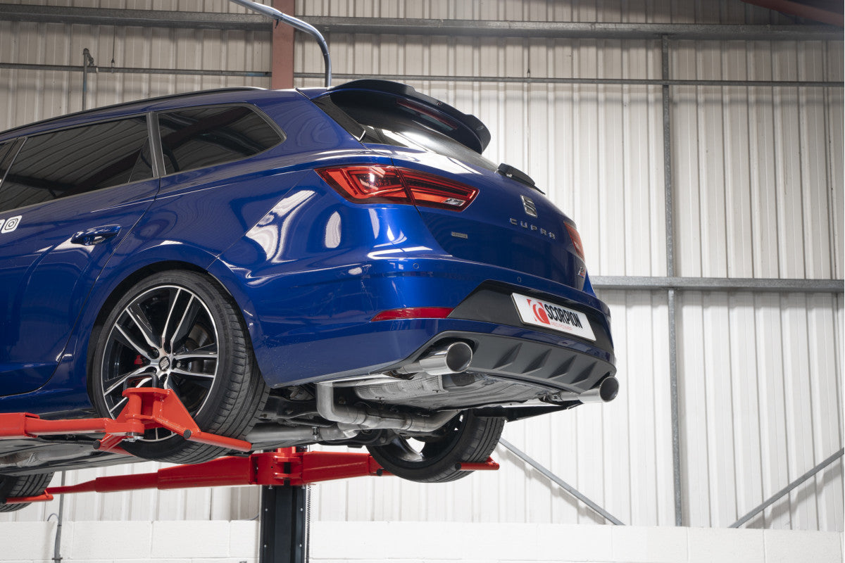 Scorpion Exhausts GPF-Back - Seat Leon Cupra ST 300 4Drive (GPF Model) 2018-2022