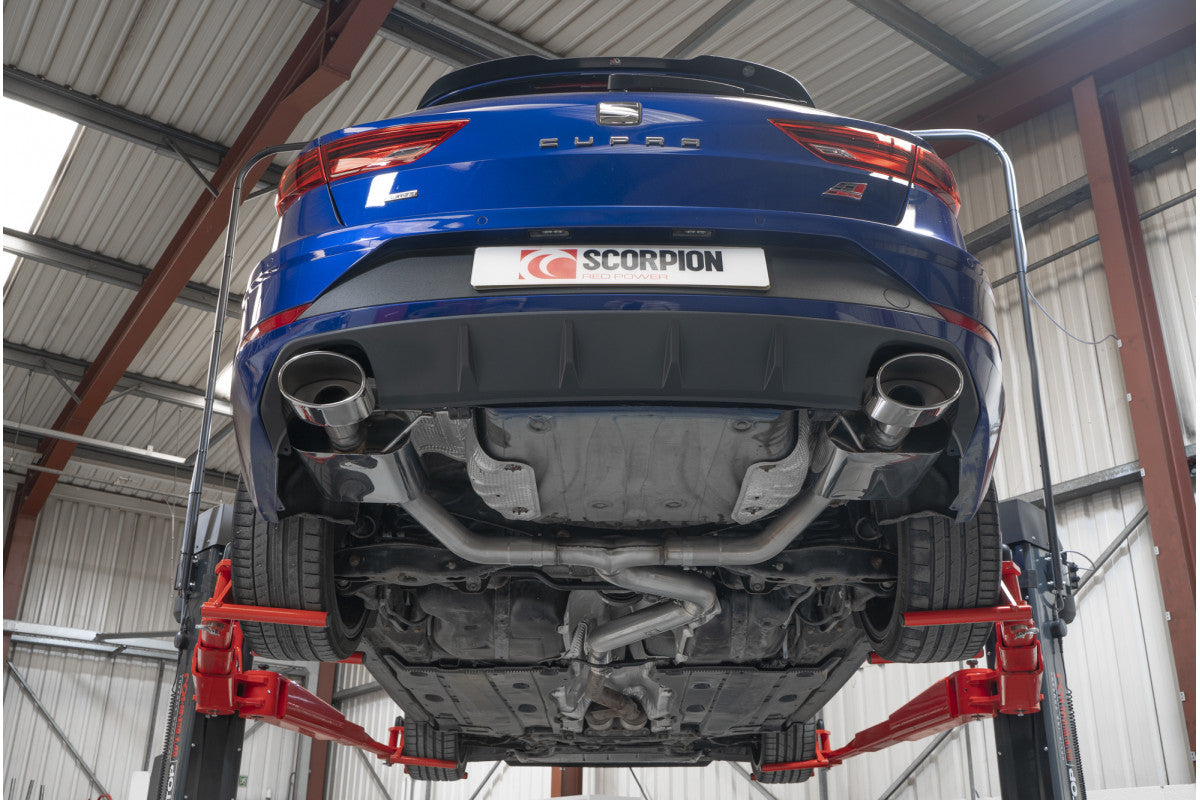 Scorpion Exhausts GPF-Back - Seat Leon Cupra ST 300 4Drive (GPF Model) 2018-2022