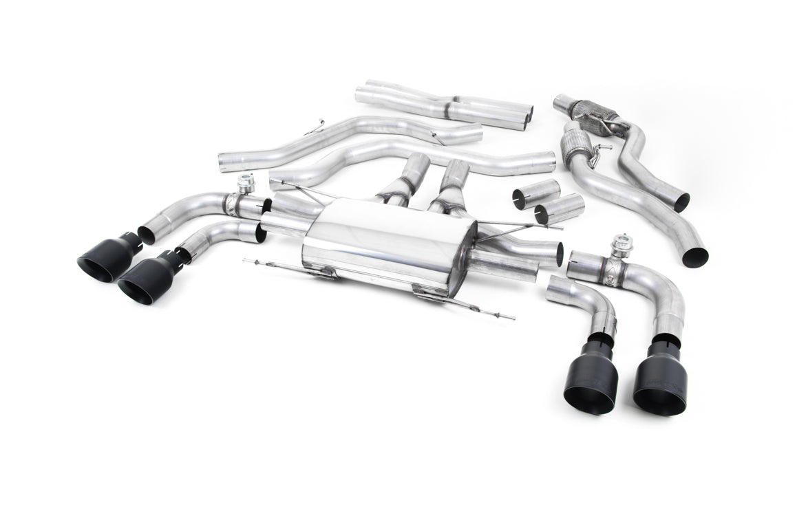 Milltek Cat-back Exhaust - Alfa Romeo Giulia Quadrifoglio 2.9 V6 Bi-Turbo (Non OPF/GPF Models) 2017-2023